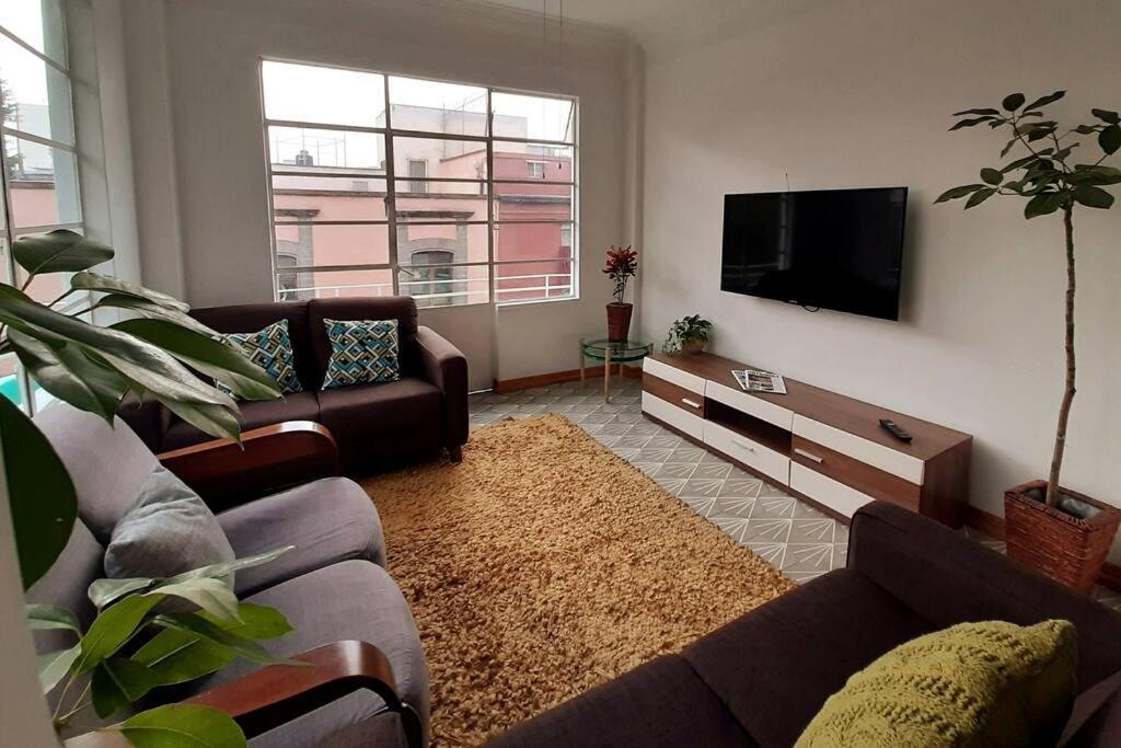 2B Acogedor Y Amplio Depto, Centro Historico Cdmx Apartment Mexico City Ngoại thất bức ảnh